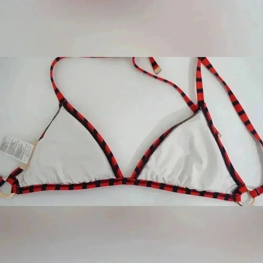 Women’s Michael Kors Striped Bikini top - Picture 4 of 4